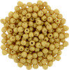 Czech Glass FIREPOLISH Beads 2mm PACIFICA GINGER