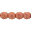 Firepolish 3mm Czech Beads PACIFICA WATERMELON