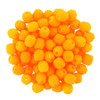 Czech Glass FIREPOLISH Beads 4mm SATURATED SUNFLOWER