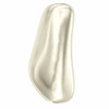 ELITE Eureka Crystal Pearl 10mm Baroque Elongated CREAM 5844