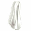 Swarovski Crystal Pearl 14mm Baroque Elongated WHITE 5844