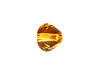 ELITE Eureka Crystal Bicone Bead 5mm LIGHT AMBER