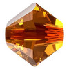 Swarovski Crystal Bicone Bead 5mm LIGHT AMBER 5328