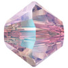 Swarovski Crystal Bicone Bead 4mm LIGHT ROSE SHIMMER 2X 5328