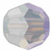 Swarovski Crystal Faceted Round Bead 8mm WHITE OPAL SHIMMER 5000