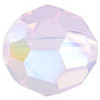 ELITE Eureka Crystal Faceted Round Bead 8mm ROSE WATER OPAL SHIMMER 5000