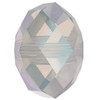 Swarovski Crystal Briolette Bead 6mm WHITE OPAL SHIMMER 2X 5040