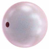 ELITE Eureka Crystal Pearls 5mm Round IRIDESCENT DREAMY ROSE 5810