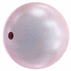 ELITE Eureka Crystal Pearl 8mm Round IRIDESCENT DREAMY ROSE 5810