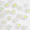 Swarovski Crystal Bicone Bead 4mm WHITE OPAL SHIMMER 2X 5328