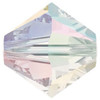 Swarovski Crystal Bicone Bead 4mm WHITE OPAL SHIMMER 2X 5328