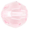 Swarovski Crystal Faceted Round Bead 10mm LIGHT ROSE 5000