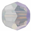 Swarovski Crystal Faceted Round Bead 4mm WHITE OPAL SHIMMER 5000