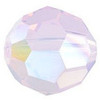 Swarovski Crystal Faceted Round Bead 4mm ROSE WATER OPAL SHIMMER 5000