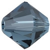 Swarovski Crystal Bicone Bead 4mm MONTANA SAPPHIRE 5328
