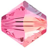 Swarovski Crystal Bicone Bead 4mm ROSE AB 5328