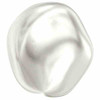 Swarovski Crystal Pearl 12mm Baroque Round WHITE 5841 1