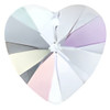 Swarovski Crystal Heart Pendant 14mm CRYSTAL AB 6228