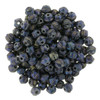 Czech Glass English Cut Beads MATTE IRIS BLUE 3mm
