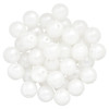 Czech Glass Pearls 6mm Round SNOW