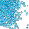 Preciosa Crystal Bicone Beads 4mm AQUA BOHEMICA AB2X