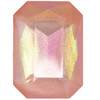 Krakovski Crystal Octagon Stone 10x14mm LT. JUICY PEACH AB GLITTER