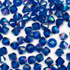 ELITE Eureka Crystal Bicone Beads 4mm CAPRI BLUE CELADON Custom Coating 5328