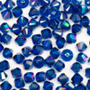 Swarovski Crystal Bicone Beads 4mm CAPRI BLUE CELADON Custom Coating 5328