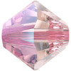 Swarovski Crystal Bicone Bead 3mm LIGHT ROSE SHIMMER 5328