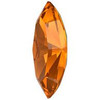 Swarovski Crystal Navette Fancy Stone 15mm LIGHT AMBER