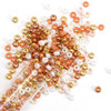 Champagne Apricot Mix Size 8/0 Japanese Seed Beads Mix