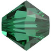 Swarovski Crystal Bicone Beads 4mm MAJESTIC GREEN 5328