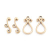 Gold Plated-TOGGLE CLASP-Teardrop 18.5mm