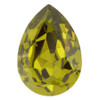 ELITE Eureka Crystal Pear Fancy Stone 18mm OLIVINE 4320