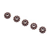 Antique Copper Daisy Spacer Bead