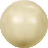 Swarovski Crystal Pearls 3mm Round LIGHT GOLD
