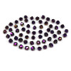 Krakovski Crystal Bicone Beads 3mm METALLIC PURPLE IRIS
