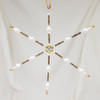 Gold – North Star Snowflake Ornament - Free Beading Project