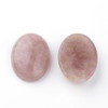 STRAWBERRY QUARTZ Oval Cabochon 25x18x7mm Natural