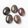 Oval Cabochon 25x18x8mm Natural FLOWER AGATE