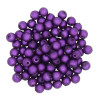Krakovski Crystal Round Pearls 4mm ROYAL PURPLE