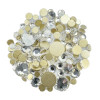 Krakovski Flat Back Rhinestones CRYSTAL Assorted SS4-SS20