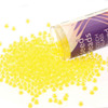 TERRA INTENSIVE LINED YELLOW Preciosa Czech Seed Beads 11/0