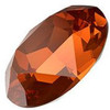 Swarovski Crystal Oval 18mm Fancy Stone SMOKED AMBER