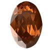 Swarovski Crystal Oval Fancy Stone 18mm SMOKED AMBER 4120