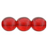 SIAM RUBY Czech Glass 2mm Round Druk Beads