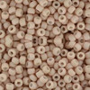 Toho ROUND 8/0 Seed Beads OPAQUE PASTEL FROSTED SHRIMP
