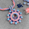 Daybreak 18mm Rivoli Pendant Tutorial by Orchid and Opal Jewelry & Beads