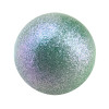 Krakovski Crystal Round Pearls 3mm IRIDESCENT GREEN
