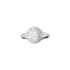 Link FLORAL PATTERN CONNECTOR 14mm Silver Plated